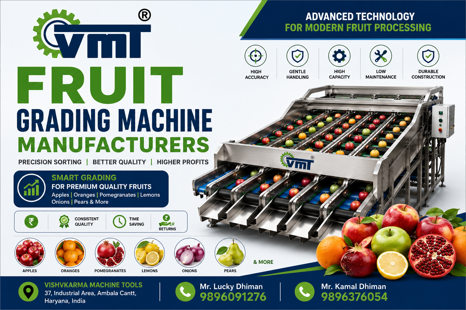 Fruit Grading Machine Manufacturers