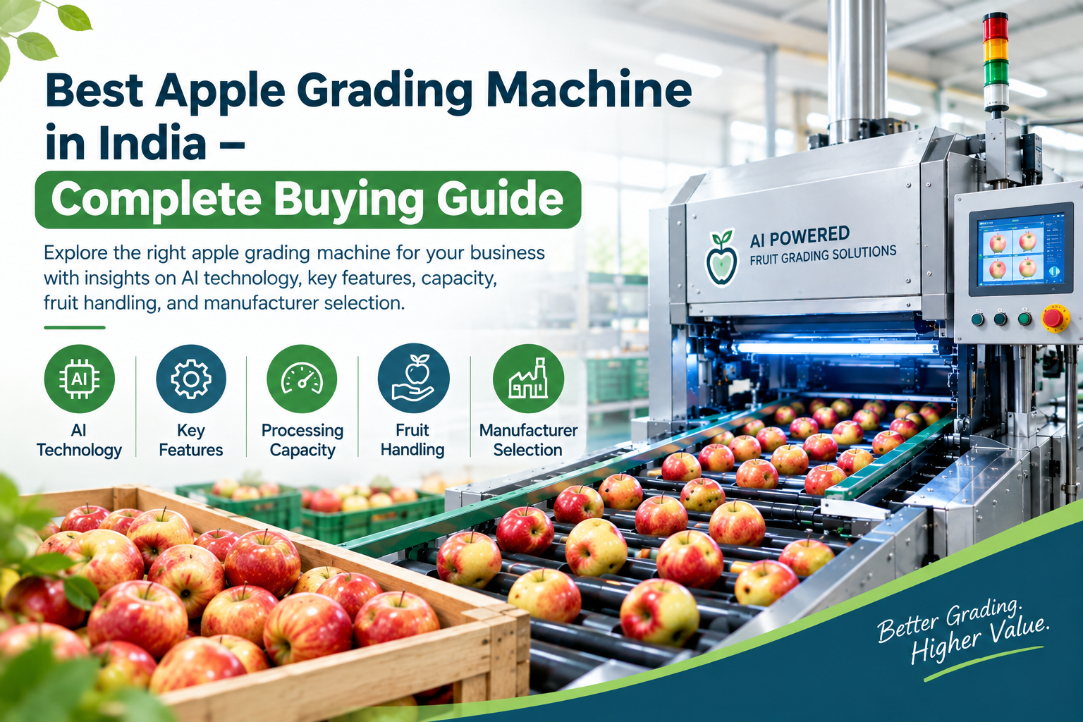 Best Apple Grading Machine in India – Complete Buying Guide?