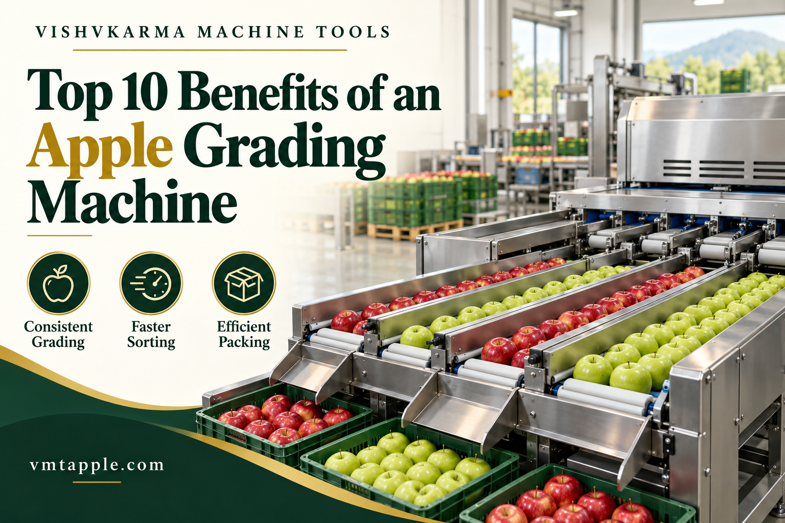 Top 10 Benefits of an Apple Grading Machine